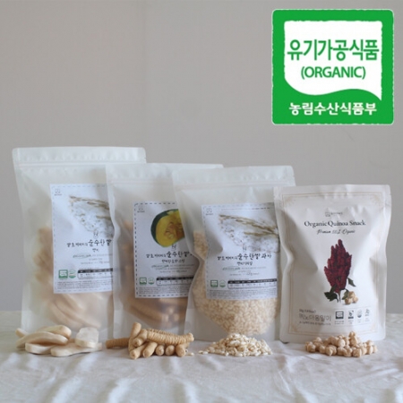 쌀토끼미미의 순수한쌀과자 프리미엄★ 퀴노아옹알이 50g